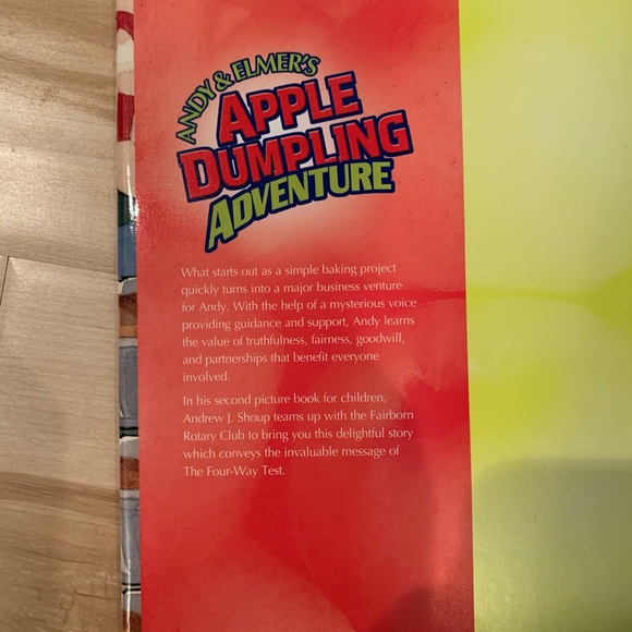 Andy & Elmers Apple Dumpling Adventure BOOK! - Picture 3 of 12